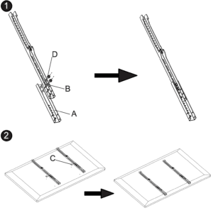 LG TV Lowering Adaptor