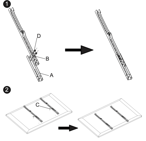 LG TV Lowering Adaptor