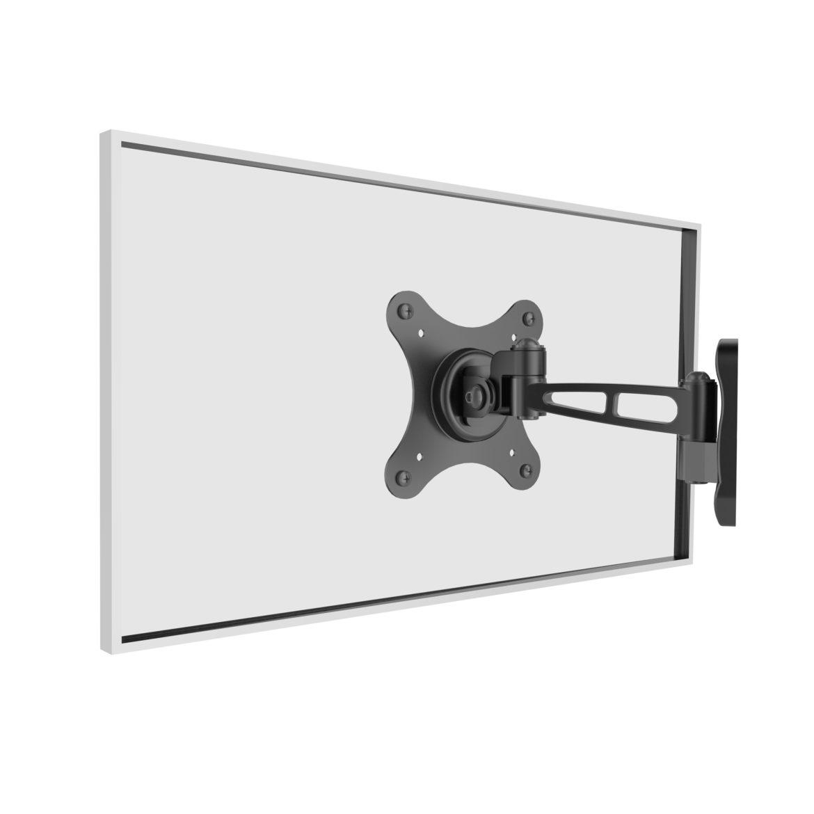 TMO LA100-M - Full motion TV wall mount with long articulating arm