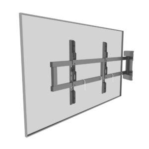 Swing out TV mount universal bracket