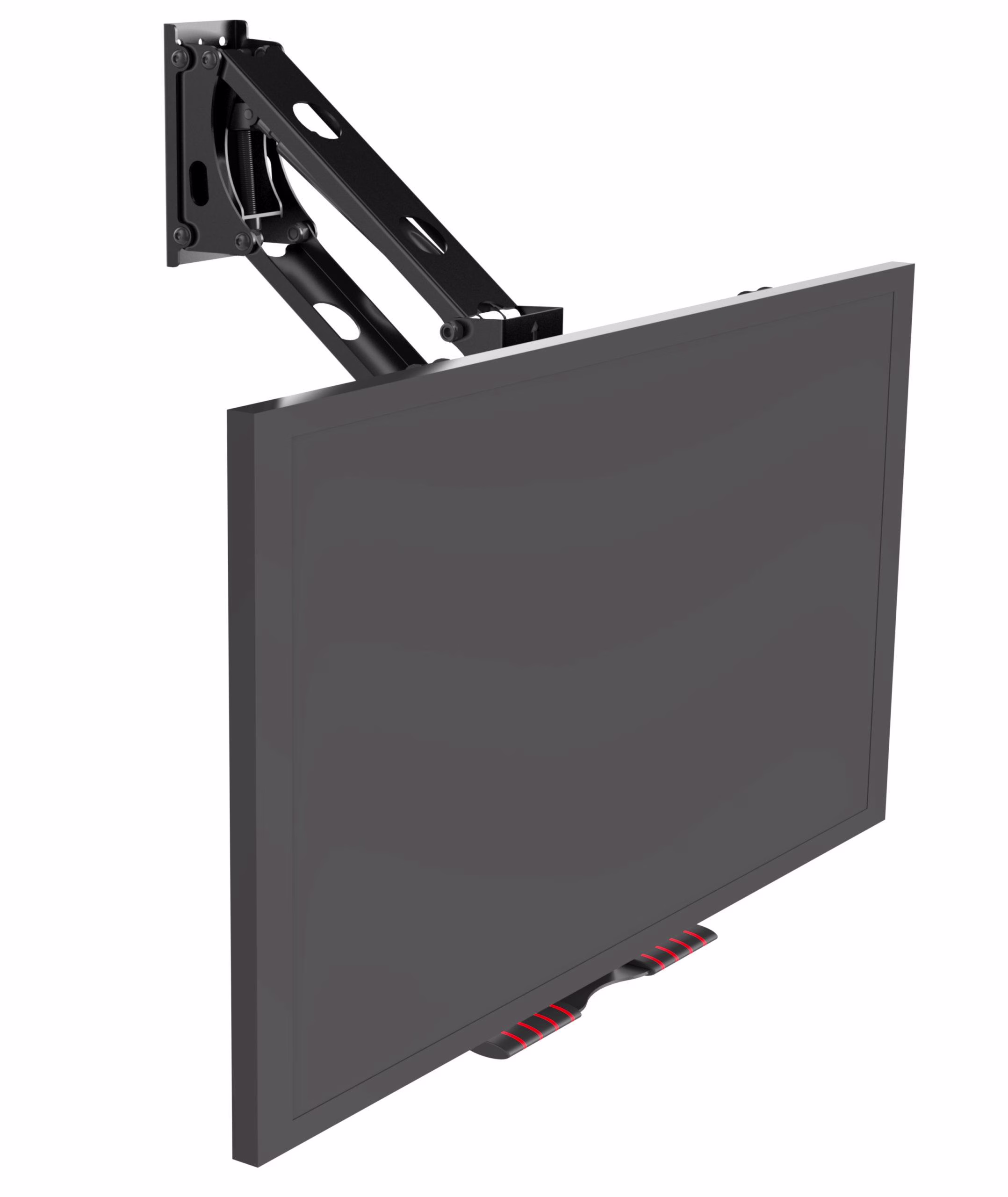 Buy Pull down TV wall mount for smaller light TVs size between 32"- 49"