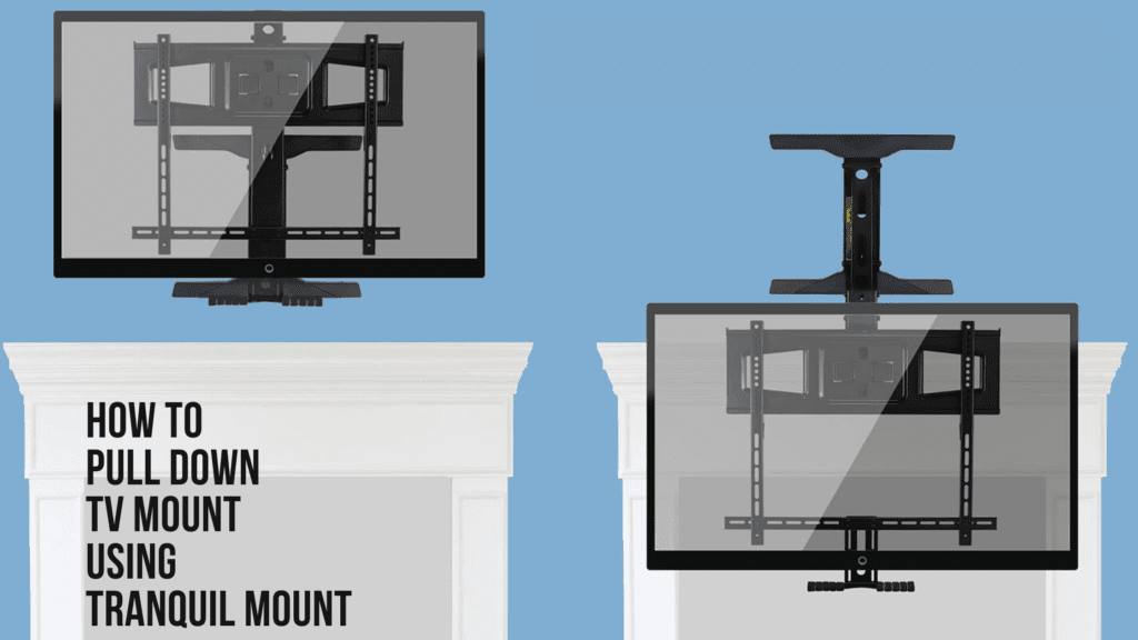 Pull Down TV Mount Spring Adjusting Technique Scale Table Weight (kg