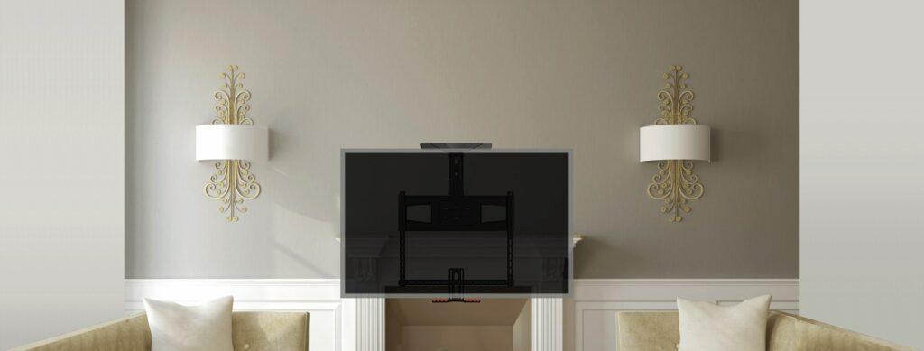 TV above Fireplace Mount