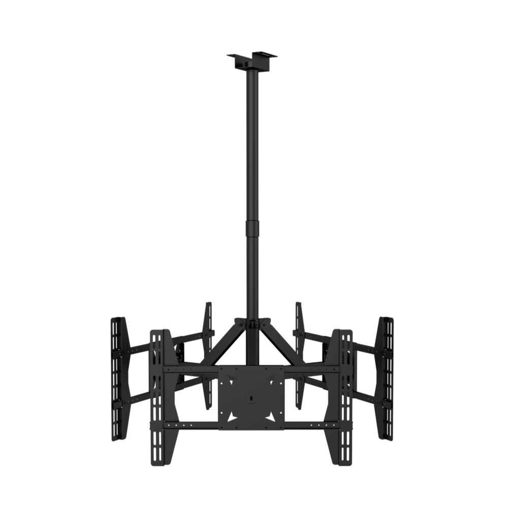 360 Degrees Rotation TV Ceiling Mount for 3 TVs-TranquilMount PRT-63