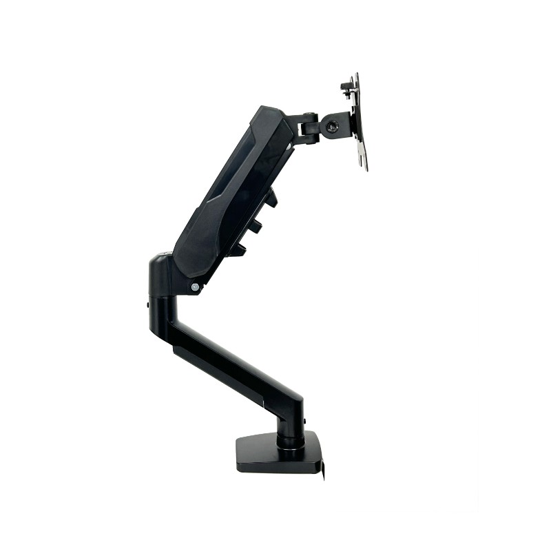 Aluminum Clamp and Grommet Single 17-32inch Monitor Arm Stand Desktop Mount Home Office Use--PM-MRF80-3