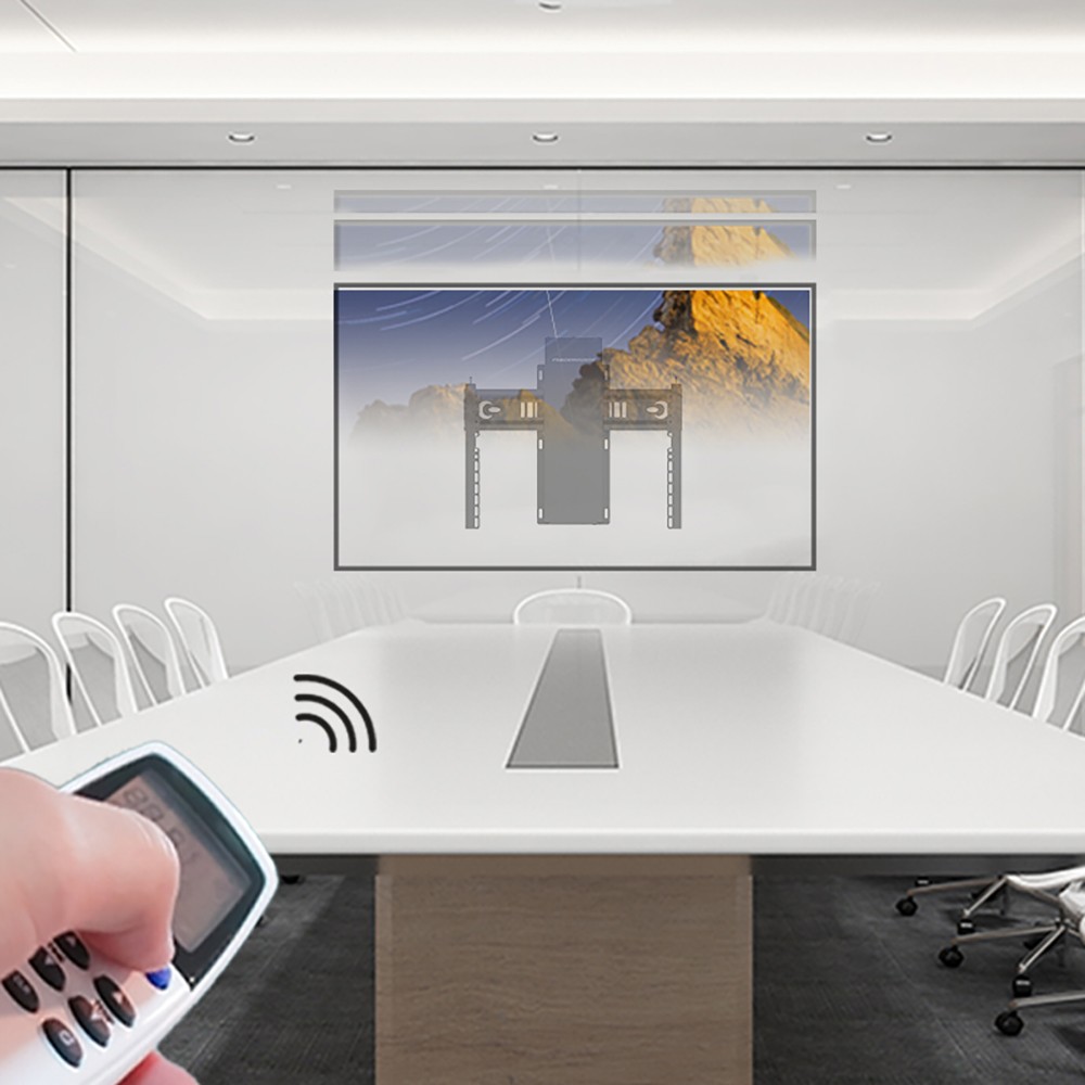 Motorized Glide Up and Down TV Lift Low Profile TV Wall Mount-MGTM600