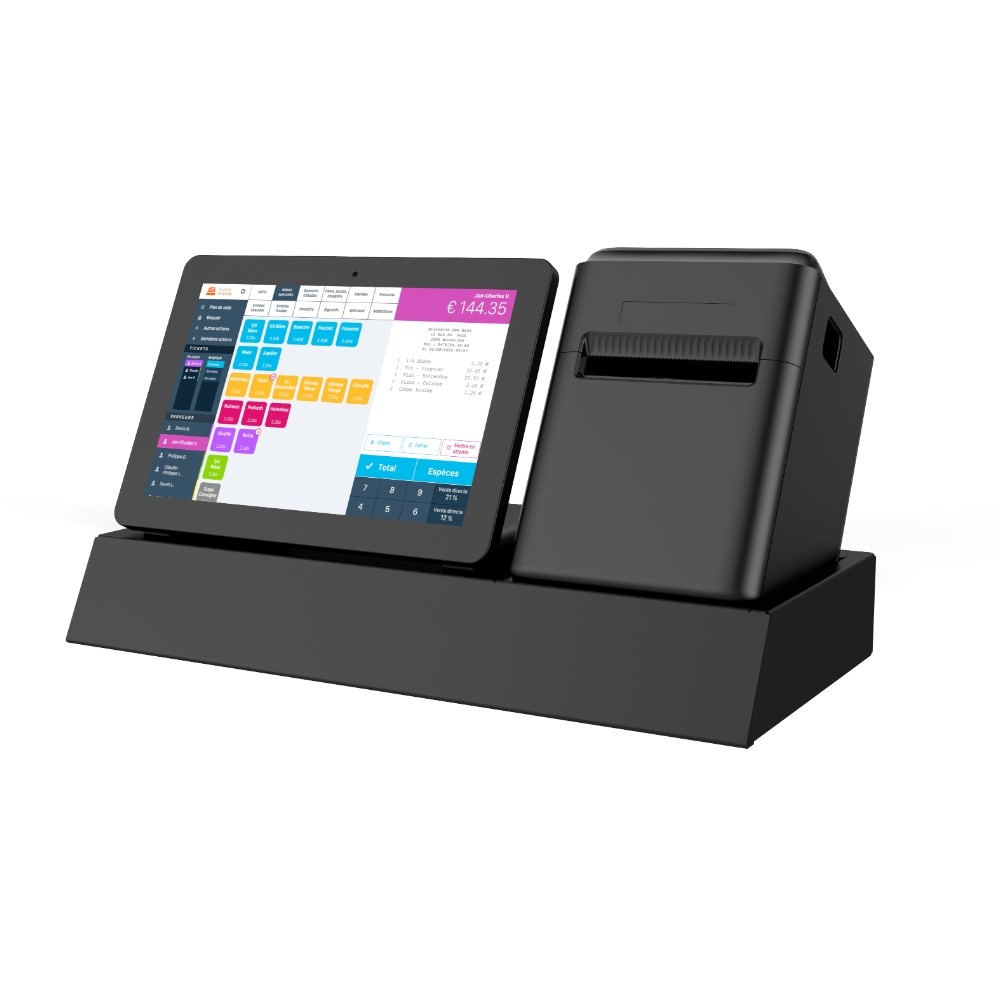 Customized Desktop Tablet POS Stand for printer Payment-TranquilMount TPS-2