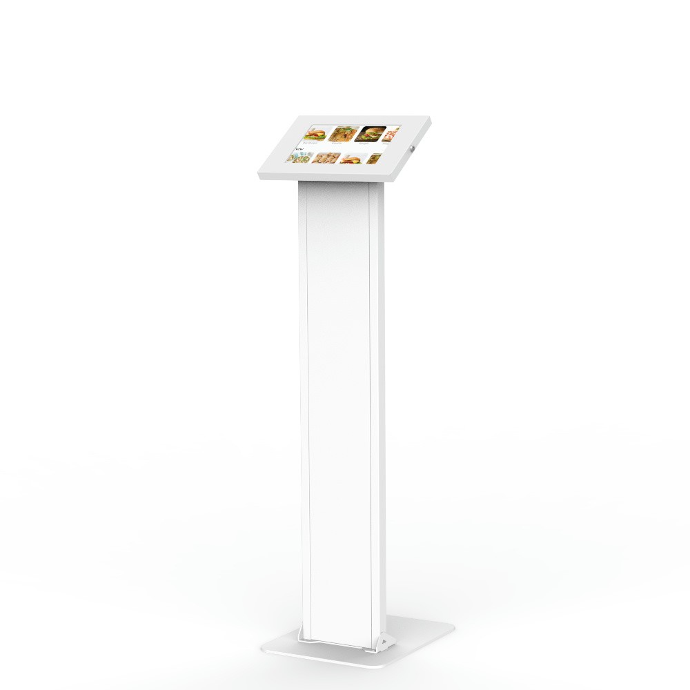 Tablet Kiosk Floor Stand With Enclosure-TranquilMount KS-05