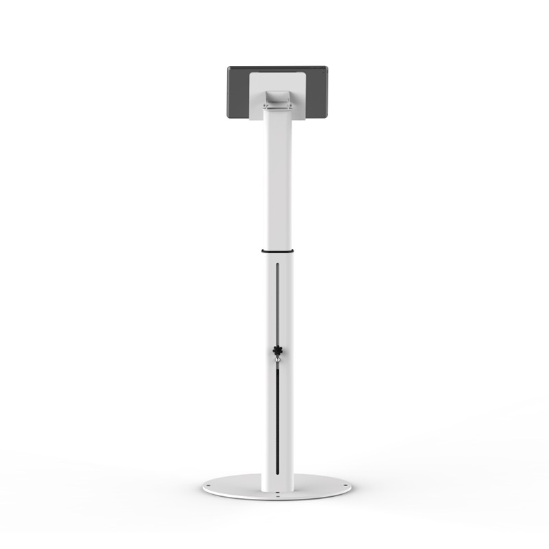 Magnetic Design Height Adjustable Metal Universal Tablet Floor Stand for iPad