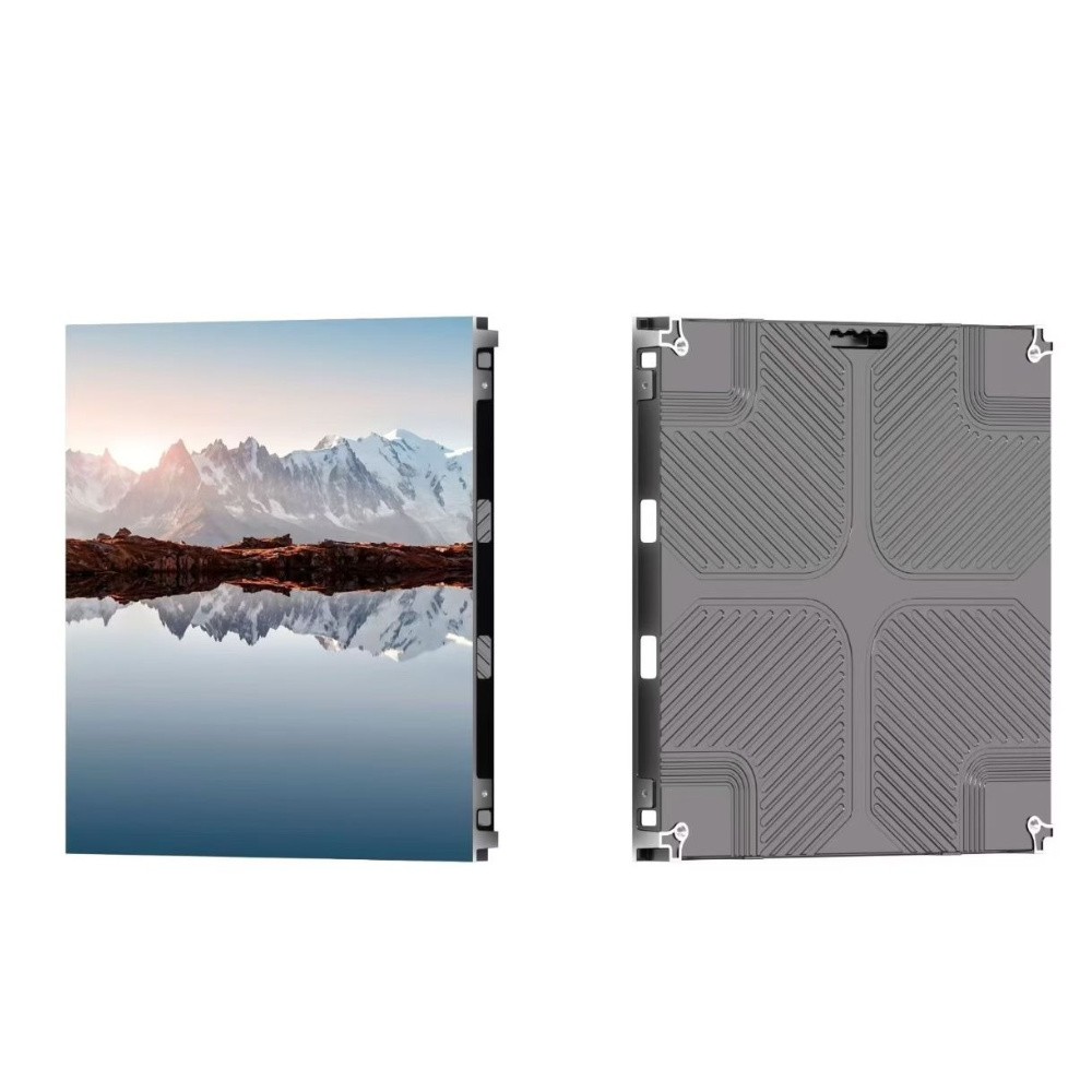 Indoor LED Screen Display Cabinet Small Pitch Fixed TV Mount Curved Aluminum Alloy Video Wall Panel for Multi Size